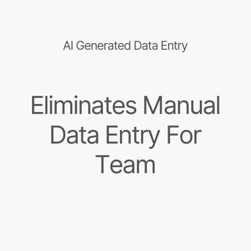 AI generated data quality: duplicate records found and merged automatically