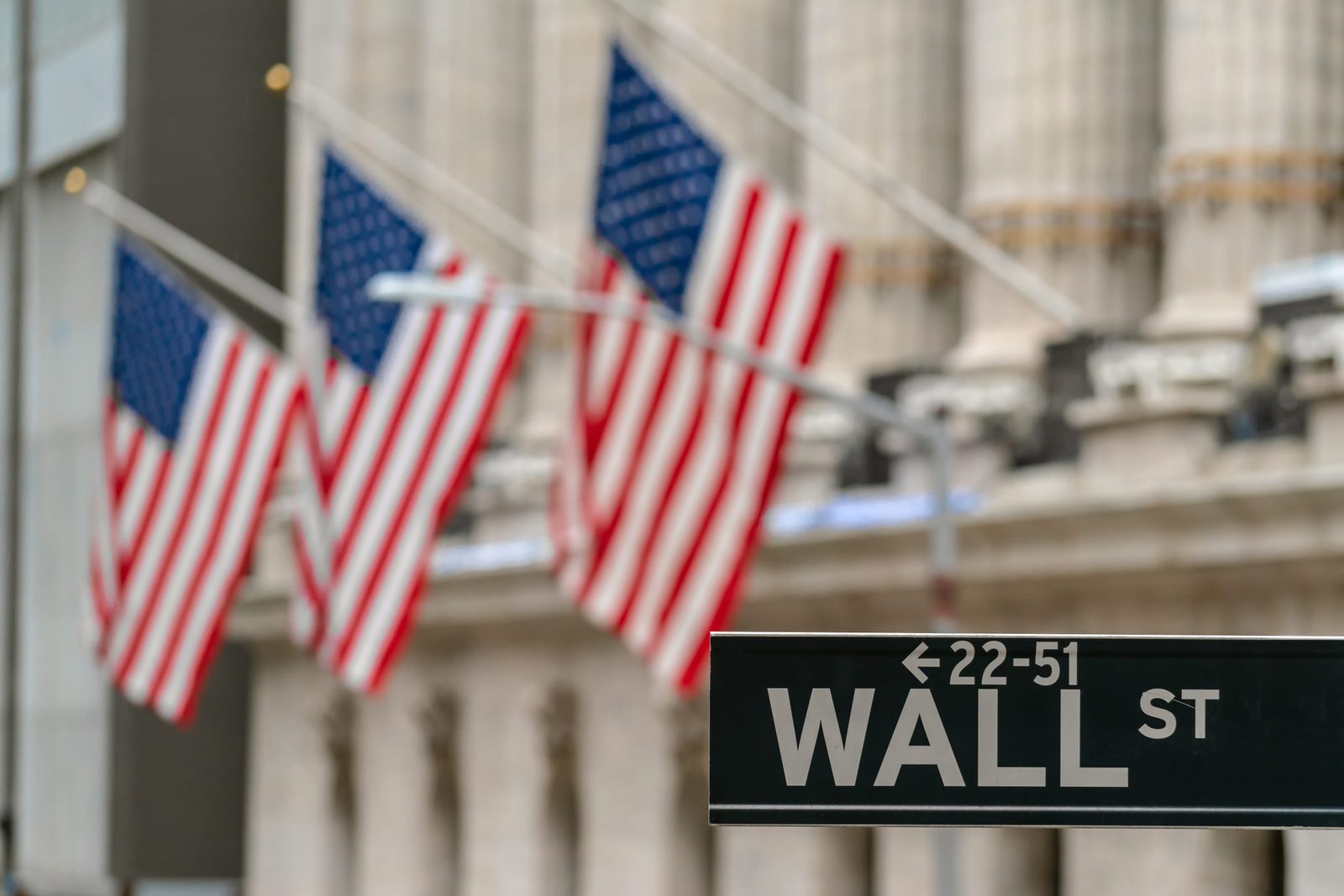 Wall Street sign